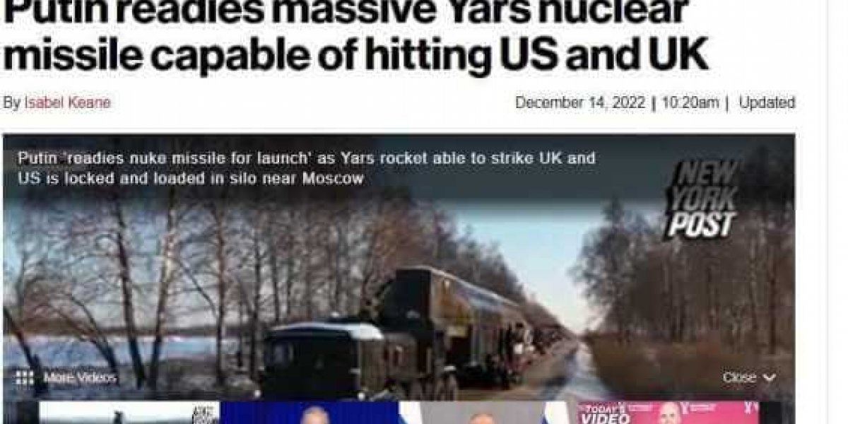 Путин хочет нанести ядерные удары по США и Британии, — New York Post наводит ужас на Запад