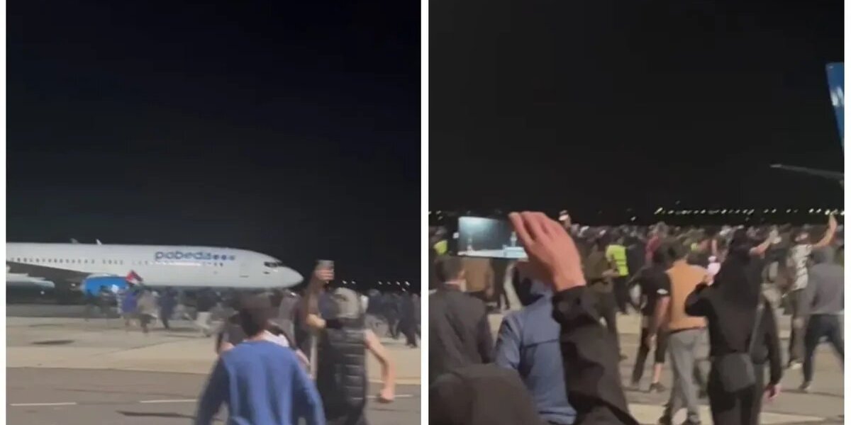 В аэропорту Махачкалы устроили беспорядки из-за рейса из Израиля — что произошло
